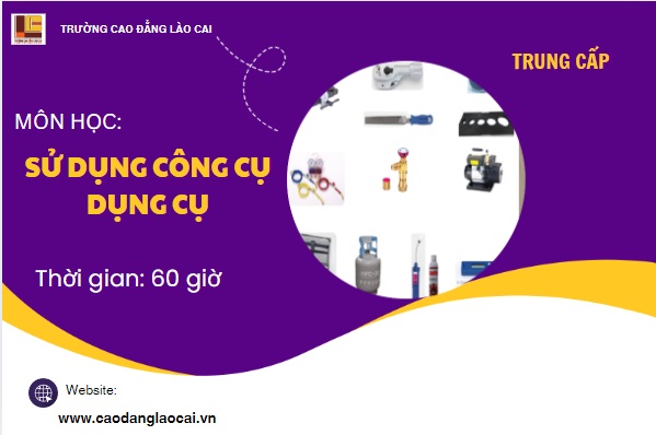 Sử dụng công cụ dụng cụ