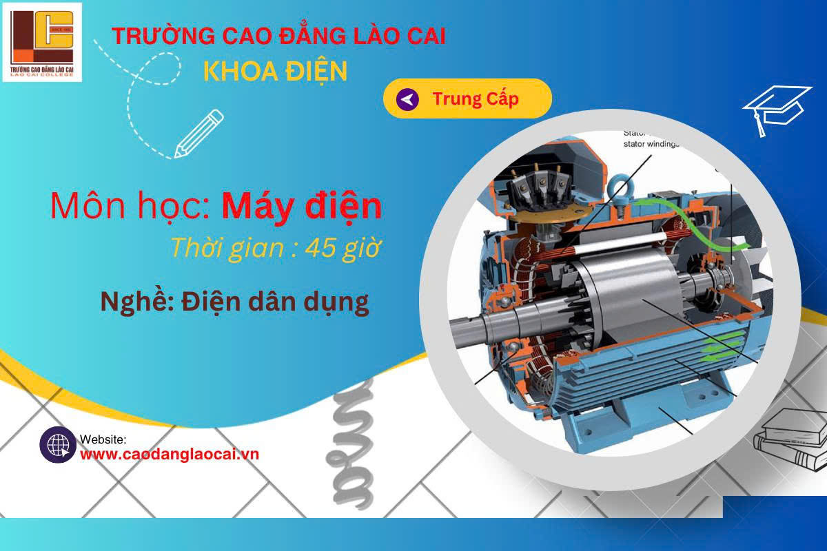 Môn Học : Máy điện- TC ĐIỆN DÂN DỤNG
